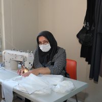 Üreten kadınlara moral ziyareti 