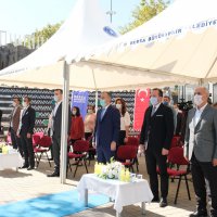 Covid-19 kahramanlarına teşekkür sergisi 