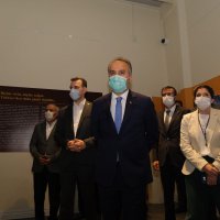 Covid-19 kahramanlarına teşekkür sergisi 