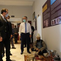 Covid-19 kahramanlarına teşekkür sergisi 