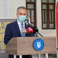 Covid-19 kahramanlarına teşekkür sergisi 