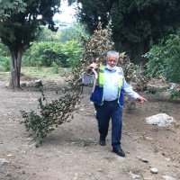 Mezarlıklarda bakım sürüyor 