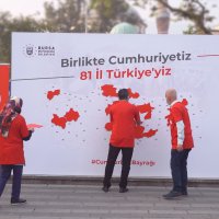 Birlikte cumhuriyetiz, 81 il Türkiye'yiz 