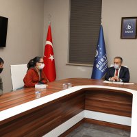 Büyükşehir bilgiyi ödüllendirdi 