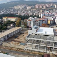 Kültür merkezinde çalışmalar hızlandı 