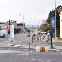 Büyükşehir çalışıyor, trafik rahatlıyor  