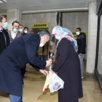 2020’nin son saatlerinde vatandaşla sohbet 