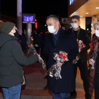 2020’nin son saatlerinde vatandaşla sohbet 