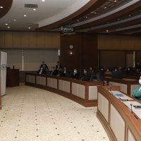 Gönüllü iç denetçilere plaket  