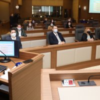 Gönüllü iç denetçilere plaket  