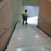 Alt ve üst geçitlere ’buzlanma’ müdahalesi 