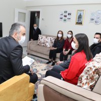 Başkan ‘Milli’lere moral turunda 