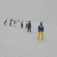 Çocukların kayak ve snowboard heyecanı 