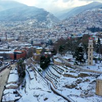 Beyaz gelinlik Bursa’ya çok yakıştı  