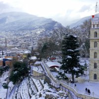 Beyaz gelinlik Bursa’ya çok yakıştı  