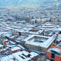 Beyaz gelinlik Bursa’ya çok yakıştı  