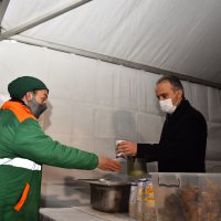 Büyükşehir’den kandil simidi ve çorba ikramı 