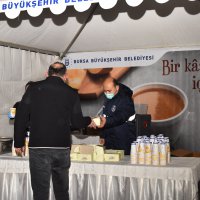 Büyükşehir’den kandil simidi ve çorba ikramı 