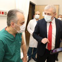 Başkan Aktaş, Covid 19 aşısı oldu  