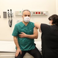 Başkan Aktaş, Covid 19 aşısı oldu  