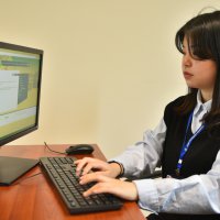 Staj için 8 bin kilometre uzaktan geldiler  