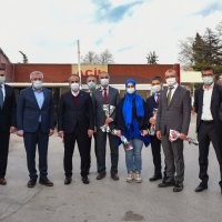 Doktorlara bayram ziyareti  