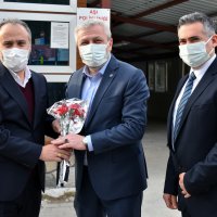 Doktorlara bayram ziyareti  