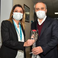 Doktorlara bayram ziyareti  