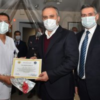 Doktorlara bayram ziyareti  