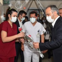Doktorlara bayram ziyareti  
