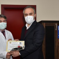 Doktorlara bayram ziyareti  