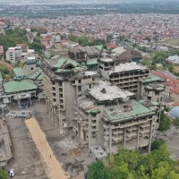 Çekirge Teras yıkımlarla şekilleniyor 