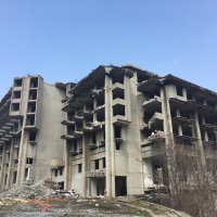 Çekirge Teras yıkımlarla şekilleniyor 
