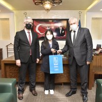 Koreli stajyerler BUSKİ’de 