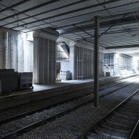 Yeni istasyonda çalışmalar hızlandı 