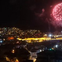 Havai fişekli kutlama 