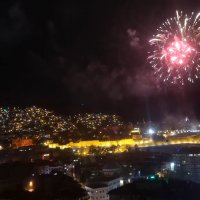 Havai fişekli kutlama 