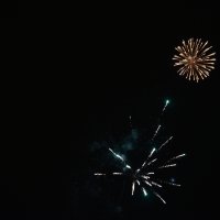 Havai fişekli kutlama 