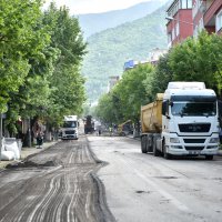 Profesör Tezok Caddesi sil baştan yenileniyor 