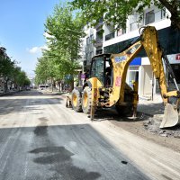 Profesör Tezok Caddesi sil baştan yenileniyor 
