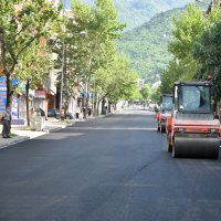 Profesör Tezok Caddesi artık pırıl pırıl 