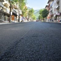 Profesör Tezok Caddesi artık pırıl pırıl 