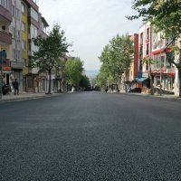Profesör Tezok Caddesi artık pırıl pırıl 