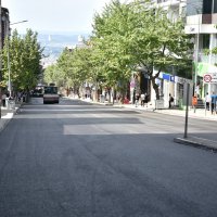 Profesör Tezok Caddesi artık pırıl pırıl 