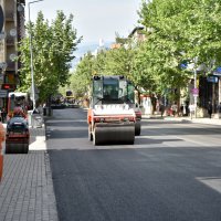 Profesör Tezok Caddesi artık pırıl pırıl 