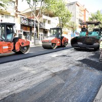 Profesör Tezok Caddesi artık pırıl pırıl 