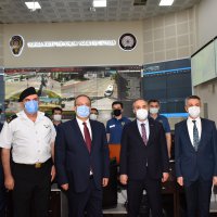 Görev başındaki personel bayramda unutulmadı 