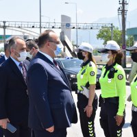 Görev başındaki personel bayramda unutulmadı 