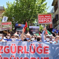 Bursa, Filistin için tek yürek  