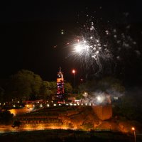 Kutlamalara havai fişekli final 